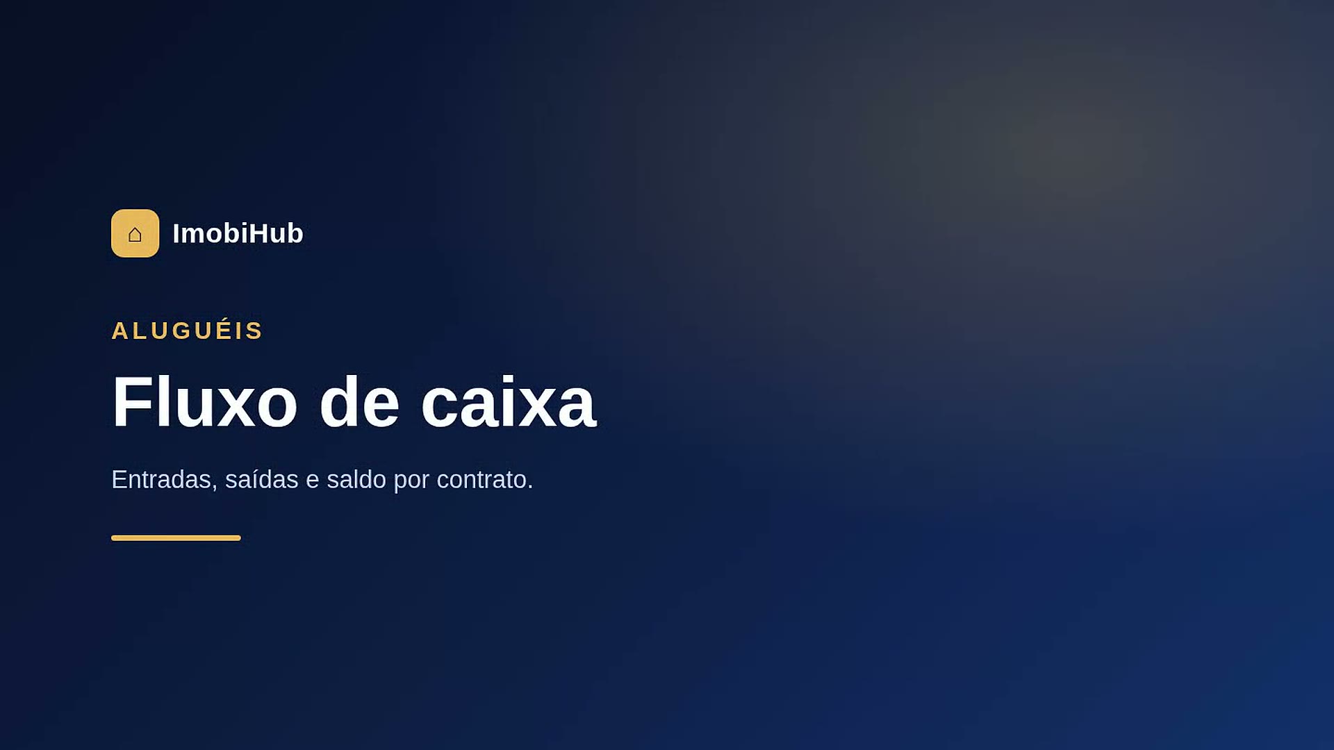 Fluxo de caixa